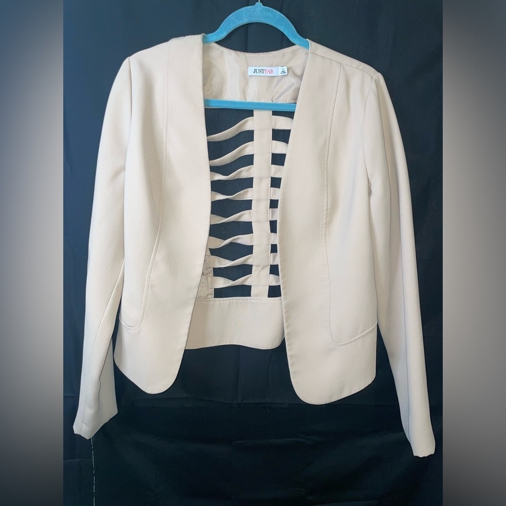 JustFab Twist Back Blazer